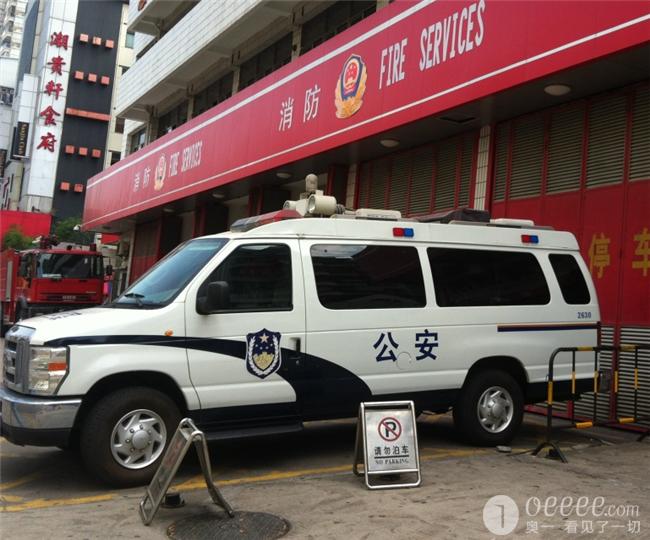 路遇深圳霸气的警车