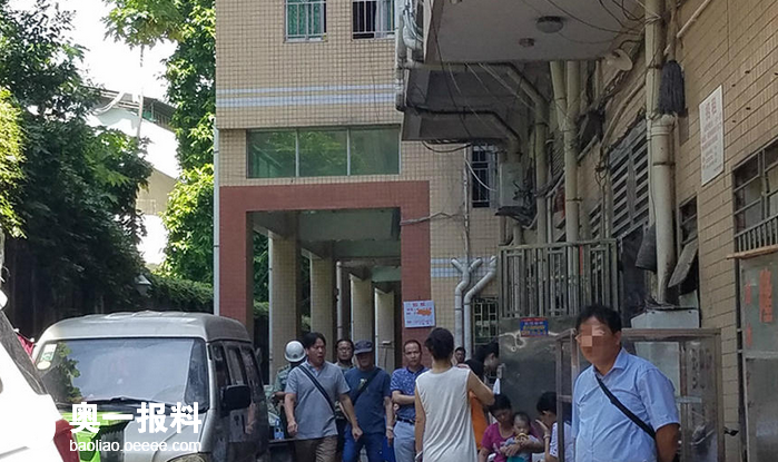 深圳梅林居民楼漏电1死1伤 整栋楼都空了_报料