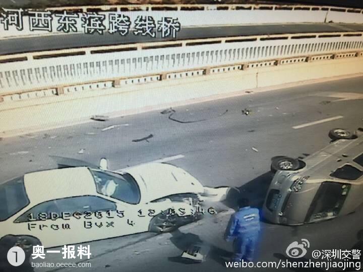 突发新闻滨海大道发生交通事故网传一人死亡