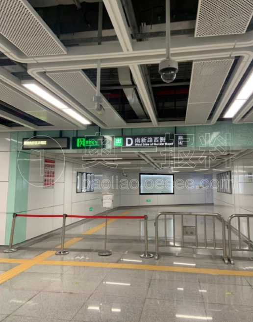 荔林地铁站d出口建设好久迟迟不开放