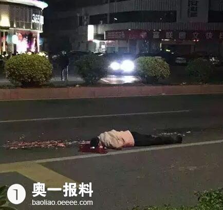 揭阳惨烈车祸一男子被货车辗压脑浆满地多图慎入